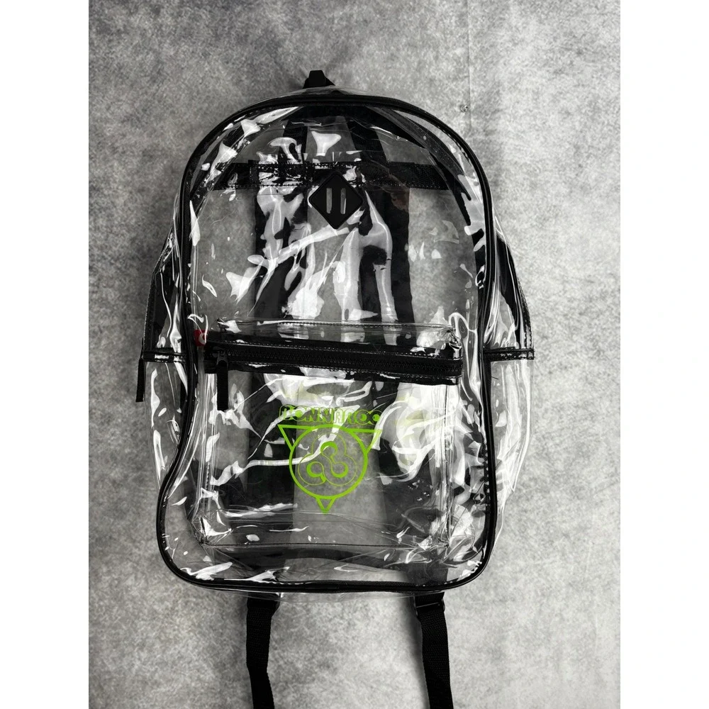 Bonaroo Music Festival Clear Plastic Backpack 2019 Merch Approved Unisex Bag